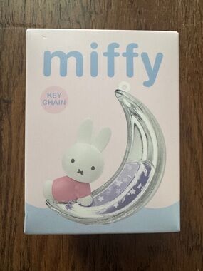 miffy Crescent Moon Keychain